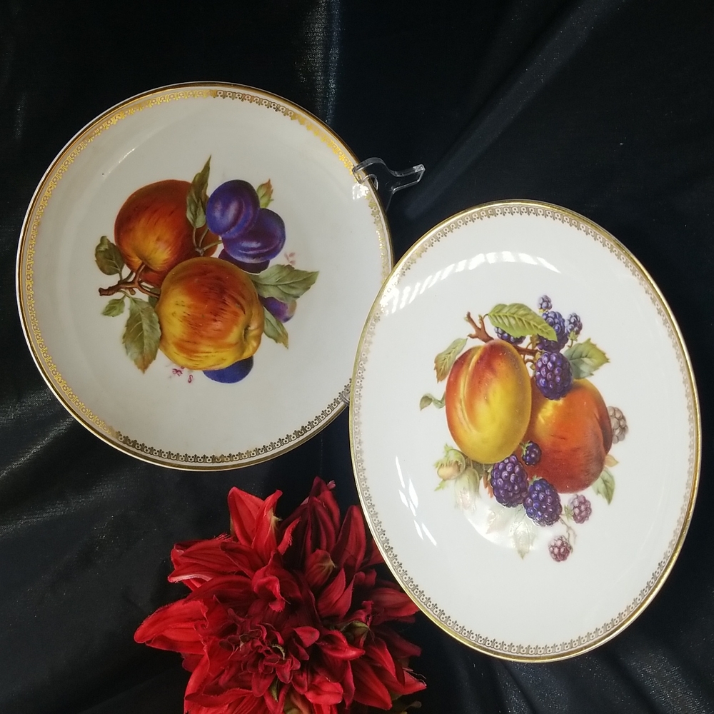 Debra Filigree Fruit Dessert Plates